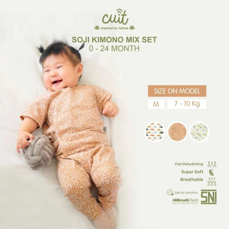 Product image MINIMALIST - Soji Kimono Mix Set NB Rainy